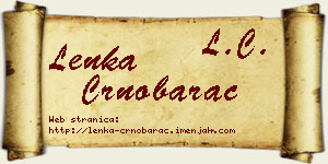 Lenka Crnobarac vizit kartica